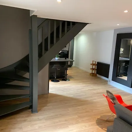 Apartment La Grande Duplex- Rue Vasselot - Calme - Standing Five Rennes